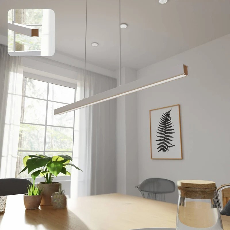 LED Pendant Light with Remote Control