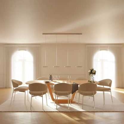 Height-Adjustable Pendant Light with Remote Control