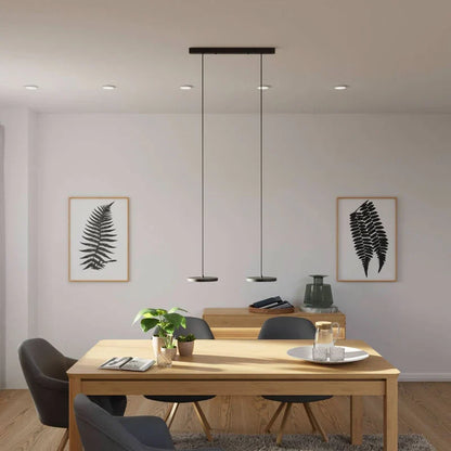 Height-Adjustable Pendant Light with Remote Control