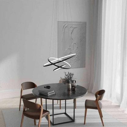 Ring Pendant Light with Remote Control