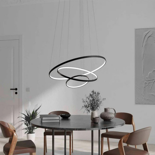 Ring Pendant Light with Remote Control