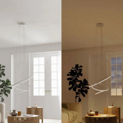 Ring Pendant Light with Remote Control