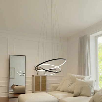 Ring Pendant Light with Remote Control