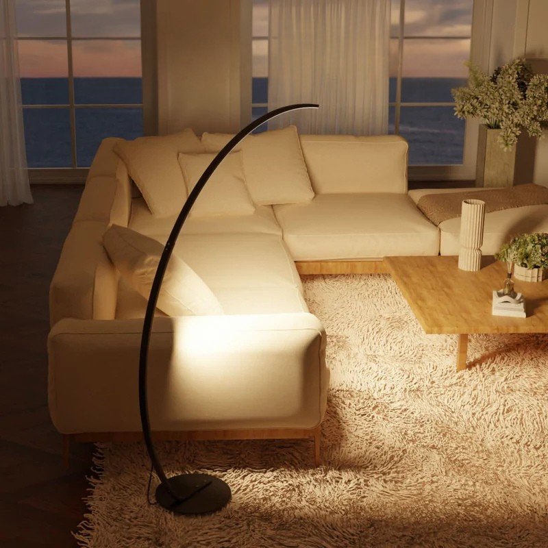 Floor Lamp with Remote Control