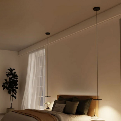 Height-Adjustable Pendant Light with Remote Control