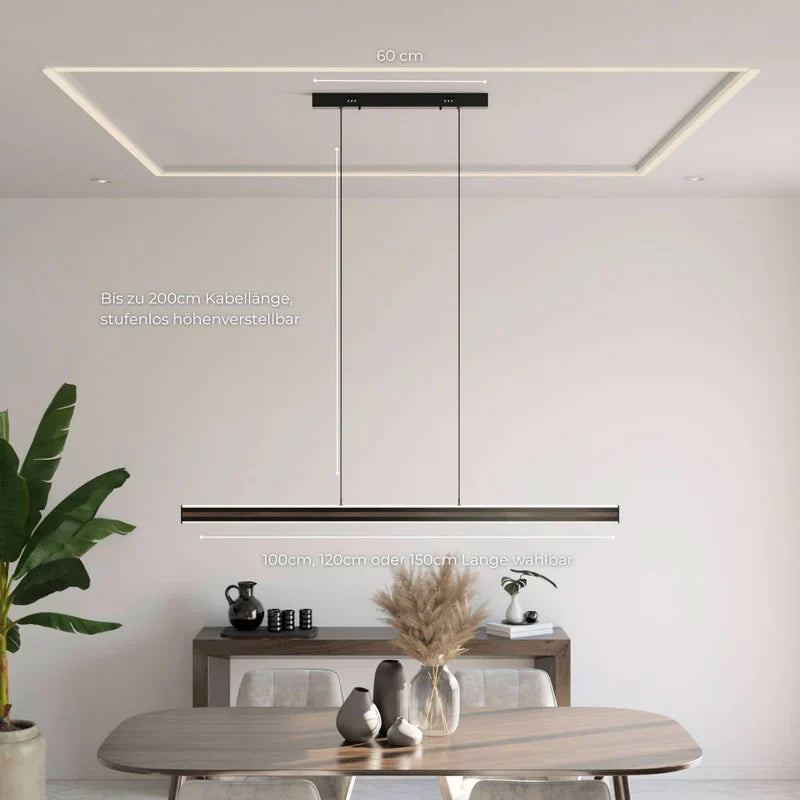Minimalist Pendant Light with Remote Control