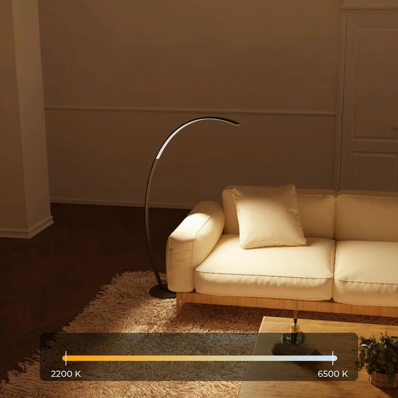 Floor Lamp with Remote Control