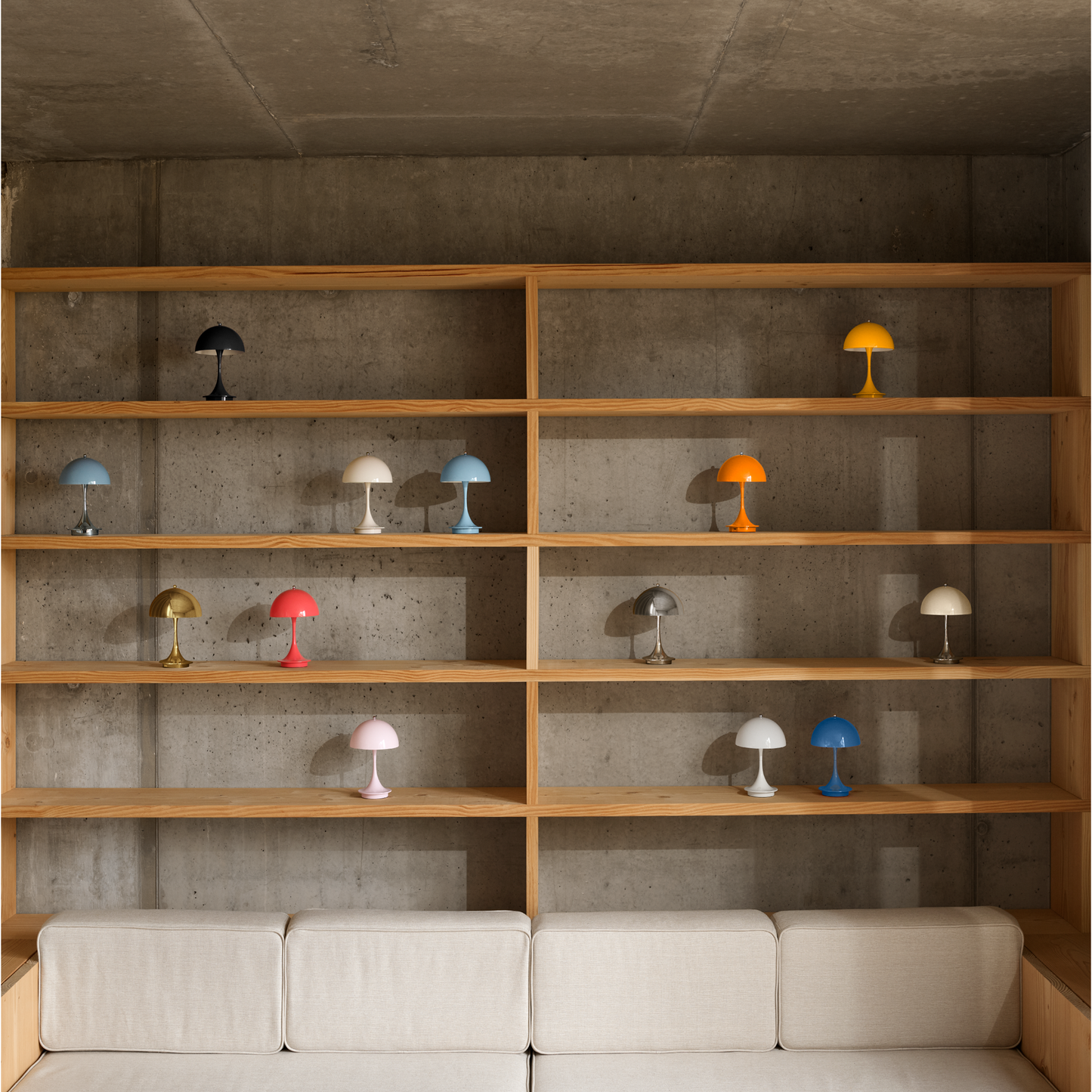 Mobile Dimmable LED Table Lamp Panthella H 24 cm