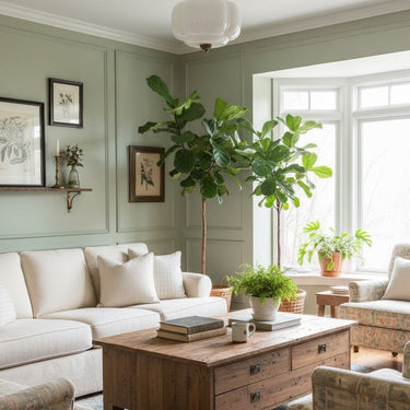 Vintage Milk Glass Semi Flush Mount Eloise Pendant Light