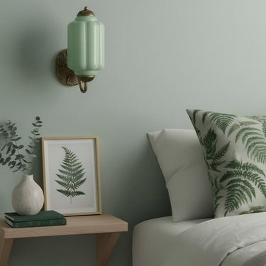 Eloise Vintage Milk Glass Wall Sconce