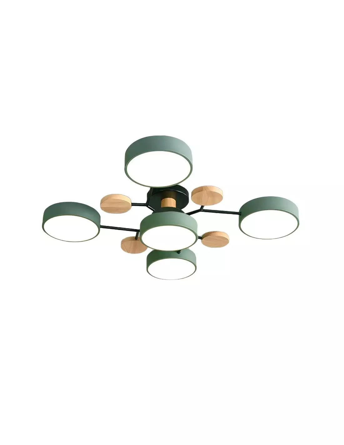 Nordic Wooden LED Branch Ceiling Light | K96