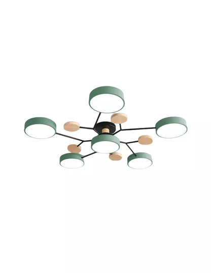 Nordic Wooden LED Branch Ceiling Light | K96