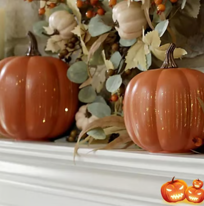 🎃 Pumpkins with sparkling lights