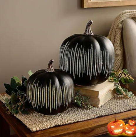 🎃 Pumpkins with sparkling lights